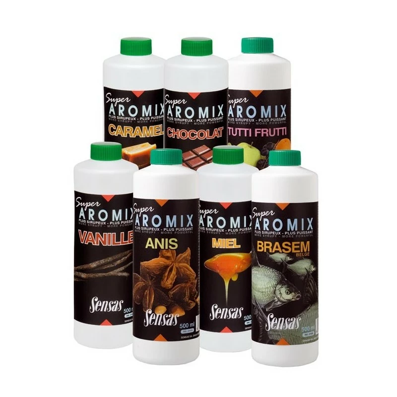 ADDITIF LIQUIDE SENSAS SUPER AROMIX 1 ADDITIF LIQUIDE SENSAS SUPER AROMIX