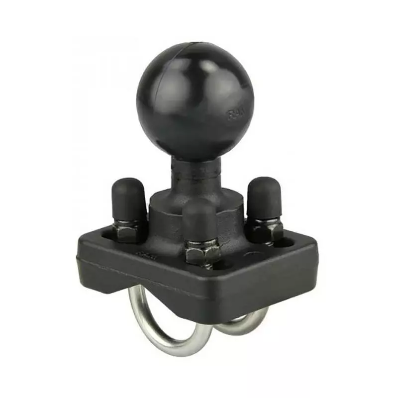 BASE BOULE C RAM MOUNTS À FIXER SUR BRIDE 19 À 25MM 1 BASE BOULE C RAM MOUNTS À FIXER SUR BRIDE 19 À 25MM