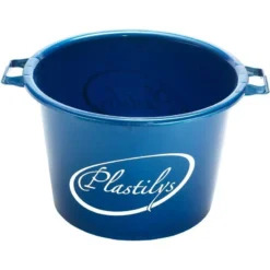 BASSINE A AMORCE PLASTILYS 40L - BLEU