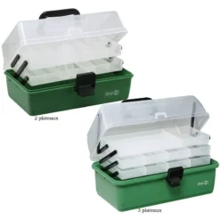 BOITE PECHE PLATEAUX SENSAS