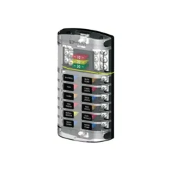 BOITE PLASTIMO POUR FUSIBLES A FICHE ATO - 12 FUSIBLES