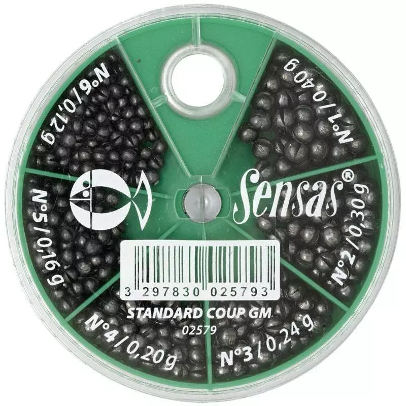 BOITE PLOMBS COUP SENSAS GM 1 BOITE PLOMBS COUP SENSAS GM