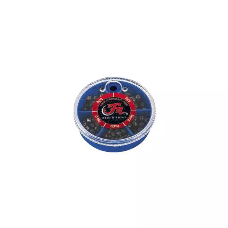 BOITE PLOMBS FENDUS AUTAIN 5 CASES 1 BOITE PLOMBS FENDUS AUTAIN 5 CASES