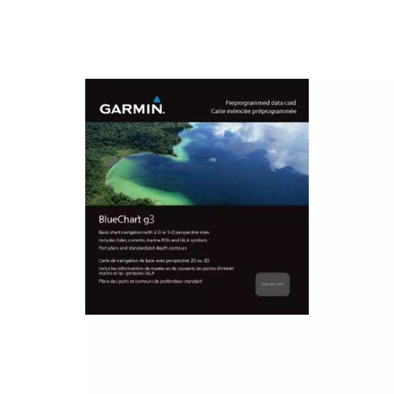 CARTOGRAPHIE GARMIN BLUECHART G3 REGULAR 1 CARTOGRAPHIE GARMIN BLUECHART G3 REGULAR