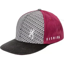 CASQUETTE HOMME BROWNING CLASSIC CAP - GRIS/BORDEAUX