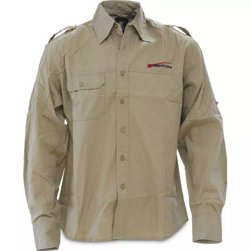 CHEMISE MANCHES LONGUES HOMME TUBERTINI MELBOURNE - BEIGE 1 CHEMISE MANCHES LONGUES HOMME TUBERTINI MELBOURNE - BEIGE