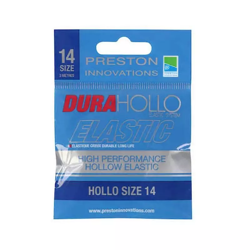 ÉLASTIQUE PRESTON INNOVATIONS DURA HOLLO ELASTIC 1 ÉLASTIQUE PRESTON INNOVATIONS DURA HOLLO ELASTIC
