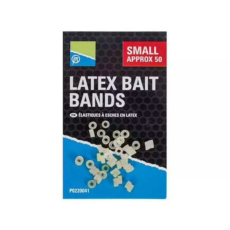 ÉLASTIQUES À ESCHES PRESTON INNOVATIONS LATEX BAIT BANDS 1 ÉLASTIQUES À ESCHES PRESTON INNOVATIONS LATEX BAIT BANDS