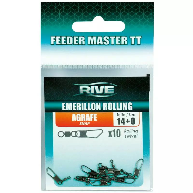 EMERILLON ROLLING AGRAFE RIVE FEEDER MASTER TT - PAR 10 1 EMERILLON ROLLING AGRAFE RIVE FEEDER MASTER TT - PAR 10