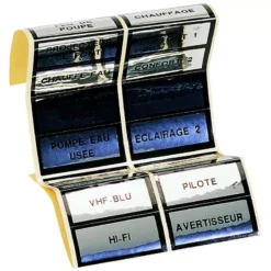 ETIQUETTE ADHESIVE EUROMARINE POUR TABLEAU
