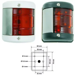 FEU BABORD ROUGE EUROMARINE GRAND MODELE