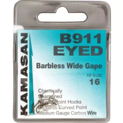 HAMEÇON KAMASAN B911 BARBLESS EYED