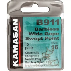 HAMEÇON KAMASAN B911 BARBLESS SPADE