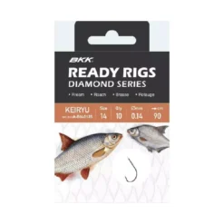 HAMEÇON MONTÉ BKK READY RIG DIAMOND KEIRYU BN - PAR 10