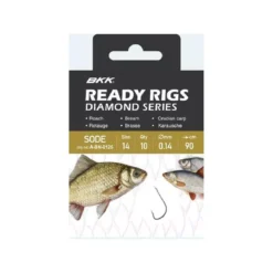 HAMEÇON MONTÉ BKK READY RIG DIAMOND SODE GD - PAR 10