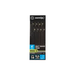 HAMEÇON MONTÉ FOX MATRIX MXC-3 4” BAIT BAND RIGS - PAR 8