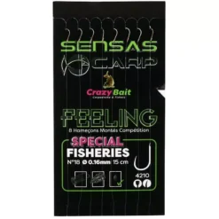 HAMEÇON MONTÉ SENSAS CRAZY BAIT 4210