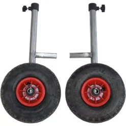 KIT 2 ROUES RIVE POUR STATION TRANSPORTER INOX