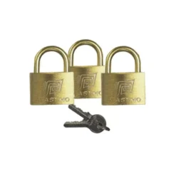LOT DE 3 CADENAS 40MM PLASTIMO