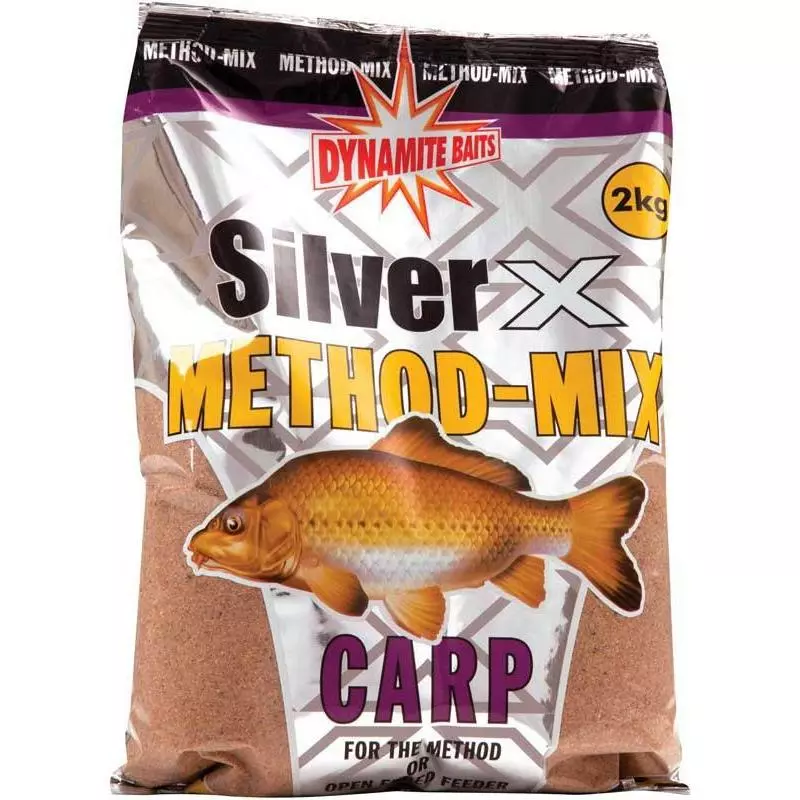 METHOD MIX DYNAMITE BAITS SILVER X CARP 1 METHOD MIX DYNAMITE BAITS SILVER X CARP