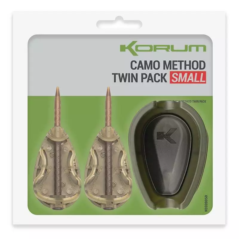 PACK FEEDER KORUM CAMO METHOD TWIN PACK 1 PACK FEEDER KORUM CAMO METHOD TWIN PACK