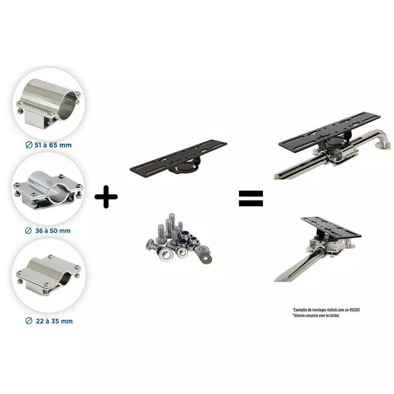 PACK SUPPORT ÉCRAN SEANOX GM + FIXATION BALCON 2 PACK SUPPORT ÉCRAN SEANOX GM + FIXATION BALCON – Image 2