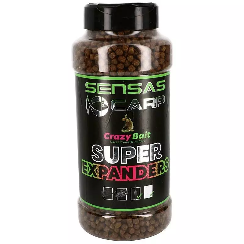 PELLET SENSAS CRAZY BAIT SUPER EXPANDERS 1 PELLET SENSAS CRAZY BAIT SUPER EXPANDERS