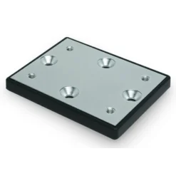 PLAQUE DE FIXATION CANNON POUR PORTE CANNE ET PORTE TREUIL