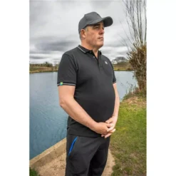 POLO HOMME PRESTON INNOVATIONS - NOIR -Sensas Rive Magasin polo homme preston innovations noir z 2758 275897 3