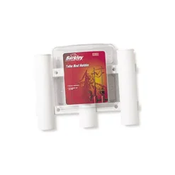 PORTE CANNE BERKLEY TUBE ROD RACK WHITE