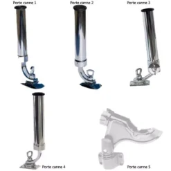 PORTE CANNE FIXATION A PLAT PLASTIMO