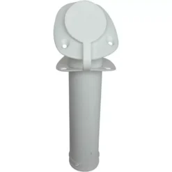 PORTE CANNE PLASTIMO POLYAMIDE A ENCASTRER AVEC BOUCHON