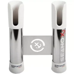 PORTE CANNE SEANOX INOX EMBOUT FENDU 2 CANNES