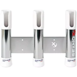 PORTE CANNE SEANOX INOX EMBOUT FENDU 3 CANNES