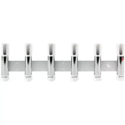 PORTE CANNE SEANOX INOX EMBOUT FENDU 6 CANNES