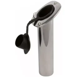 PORTE CANNE SEANOX INOX ENCASTRABLE 30° ANNEAU FIXAT. CANNE