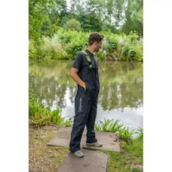 SALOPETTE HOMME FOX MATRIX 10K WATERPROOF SALOPETTES - NOIR -Sensas Rive Magasin salopette homme fox matrix 10k waterproof salopettes noir z 2611 261114 14