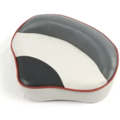 Pike'n Bass SIEGE ASSIS/DEBOUT PIKE N BASS LISERET ROUGE - GRIS/NOIR