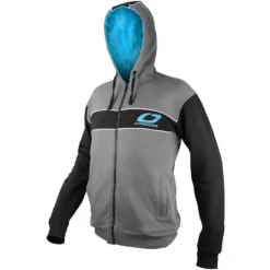 SWEAT HOMME CRESTA BLACK GREY HOODY - GRIS