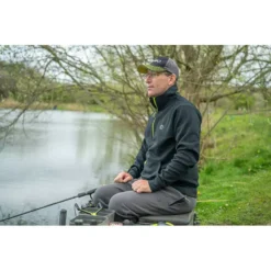 SWEAT HOMME FOX MATRIX BLACK EDITION ¼ ZIP SWEATER - NOIR -Sensas Rive Magasin sweat homme fox matrix black edition zip sweater noir z 2516 251691 8