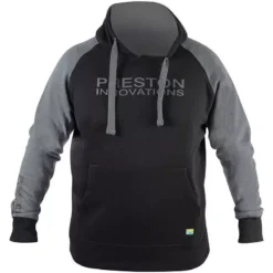 SWEAT HOMME PRESTON INNOVATIONS BLACK PULLOVER HOODIE - NOIR