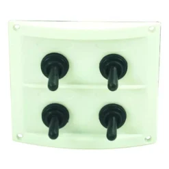 TABLEAU ETANCHE EUROMARINE ABS - 4 INTERRUPTEURS