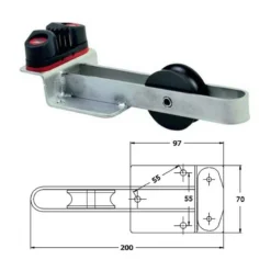 Pike'n Bass TAQUET COINCEUR ECO PIKE N BASS AVEC POULIE