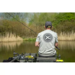 TEE SHIRT MANCHES COURTES HOMME FOX MATRIX LARGE LOGO T-SHIRT - GRIS -Sensas Rive Magasin tee shirt manches courtes homme fox matrix large logo gris z 2516 251679 7