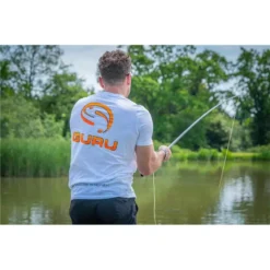 TEE SHIRT MANCHES COURTES HOMME GURU SEMI LOGO TEE - BLANC -Sensas Rive Magasin tee shirt manches courtes homme guru semi logo blanc z 2768 276816 3