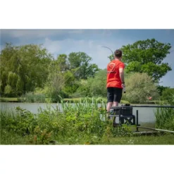 TEE SHIRT MANCHES COURTES HOMME GURU SEMI LOGO TEE - ROUGE -Sensas Rive Magasin tee shirt manches courtes homme guru semi logo rouge z 2768 276814 4