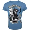 TEE SHIRT MANCHES COURTES HOMME HOT SPOT DESIGN ACE ANGLER - BLEU