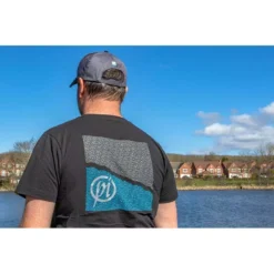 TEE SHIRT MANCHES COURTES HOMME PRESTON INNOVATIONS BLACK T-SHIRT - NOIR -Sensas Rive Magasin tee shirt manches courtes homme preston innovations black noir z 2488 248891 3