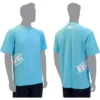 TEE SHIRT MANCHES COURTES HOMME RIVE STAMPED - BLEU