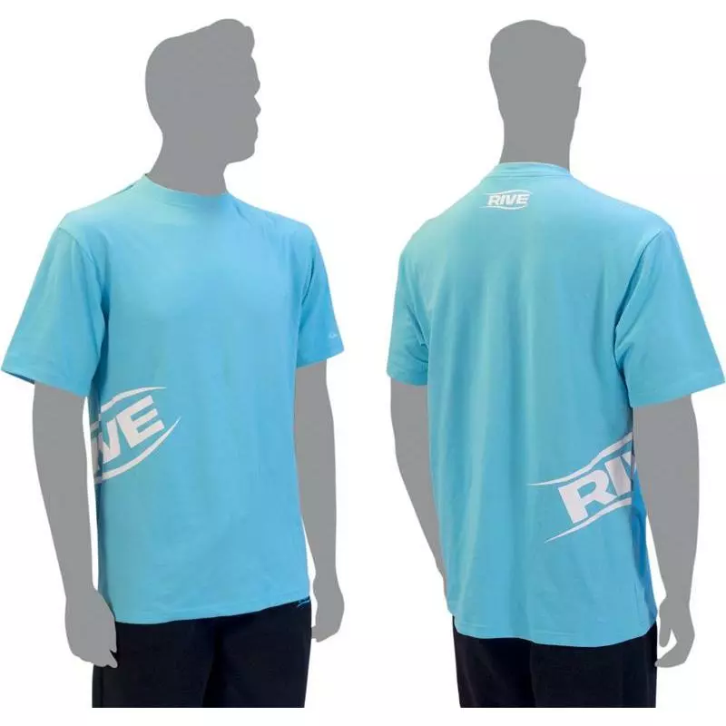 TEE SHIRT MANCHES COURTES HOMME RIVE STAMPED - BLEU 1 TEE SHIRT MANCHES COURTES HOMME RIVE STAMPED - BLEU